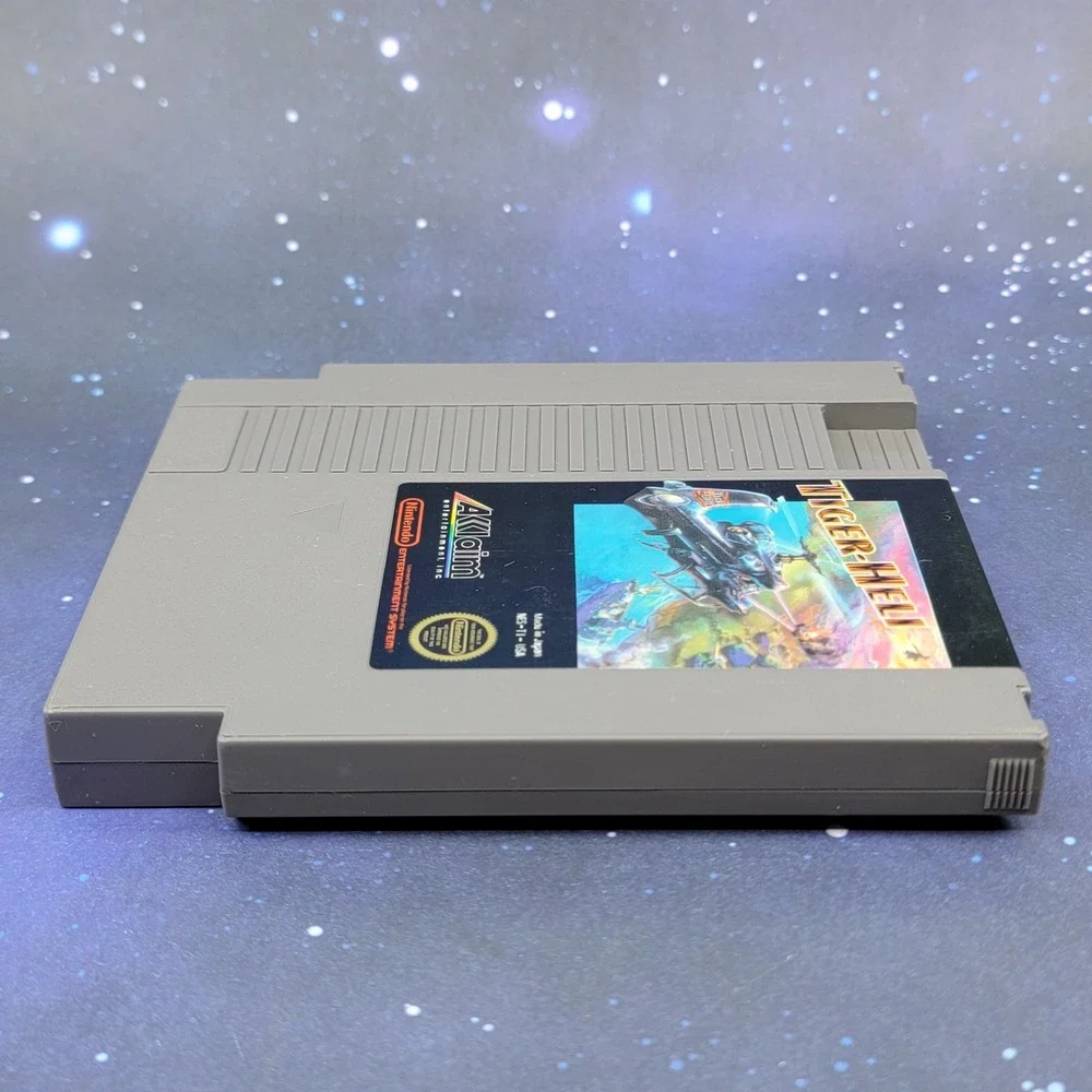 Tiger-Heli Nintendo NES Game Cartridge Taito Acclaim NES-TI-USA Made in Japan